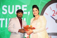 Sreemukhi Launches Whipride Taxi Services In HYD